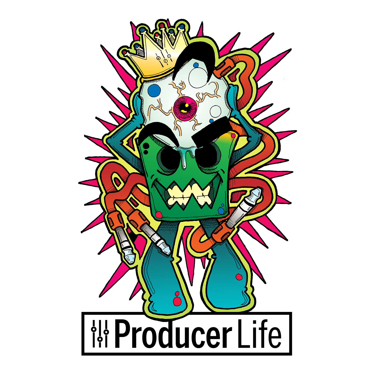 King Eye Producer Life Tshirt