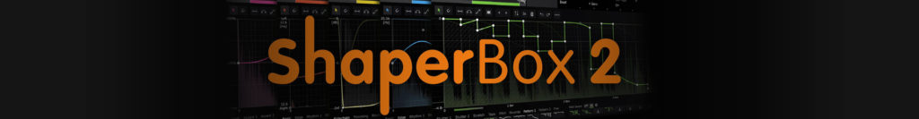 ShaperBox 2 Header for Producer Life blog. 