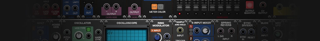 Voltage Modular by Cherry Audio header for Producer Life blog.