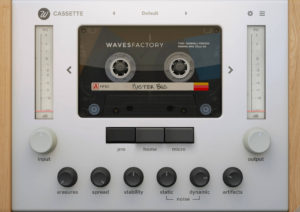 Cassette by Wavesfactory Magnificent 4 Type Tape FX October 7, 2021 Plugins https://producerlife.co.uk/