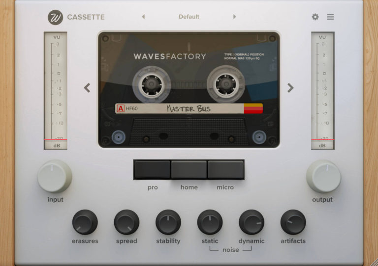 Cassette by Wavesfactory Magnificent 4 Type Tape FX October 7, 2021 Plugins https://producerlife.co.uk/plugins/page/2/
