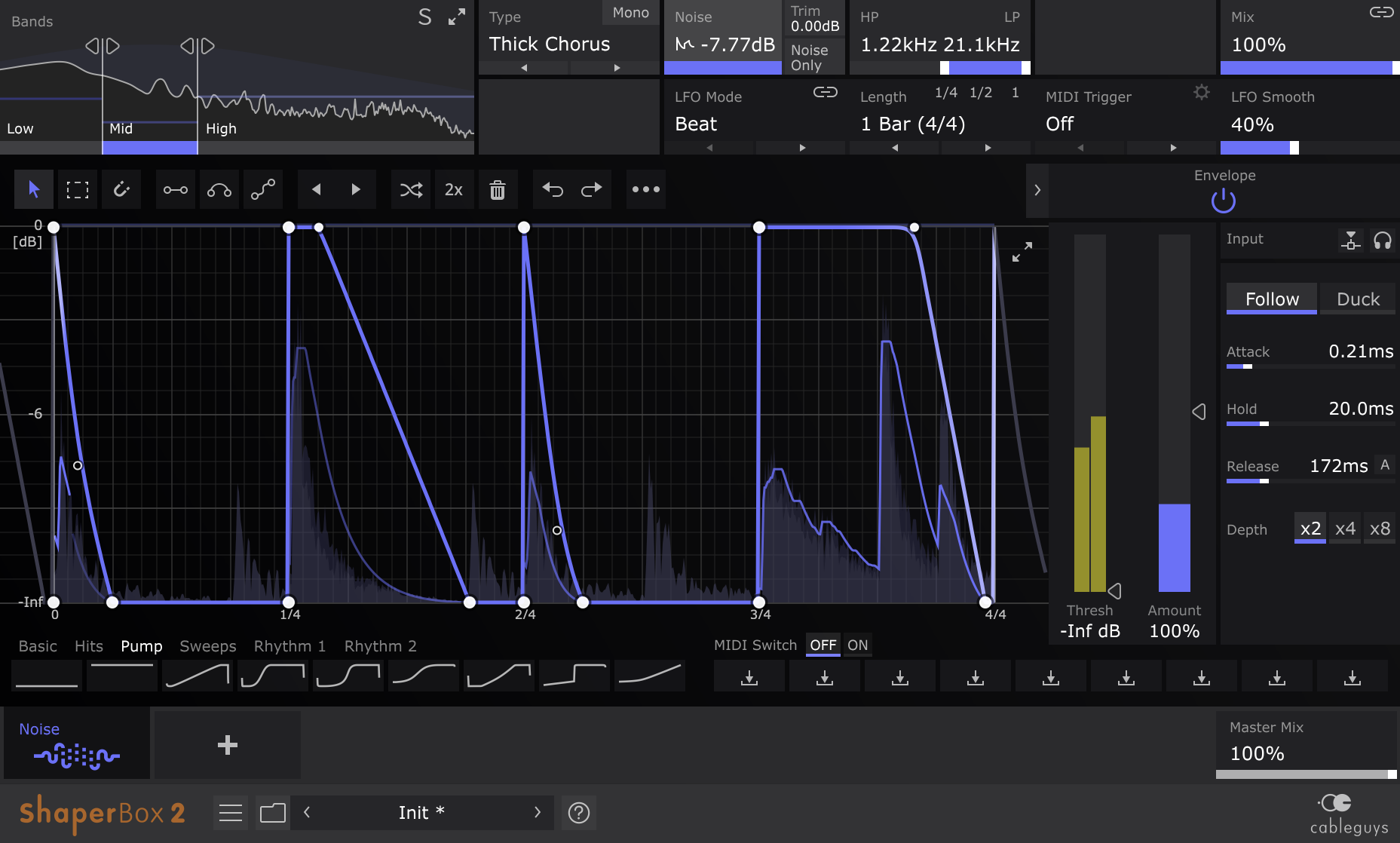 Plugins producer. Cableguys SHAPERBOX. SHAPERBOX 2. Cableguys Shaper box2 VST. SHAPERBOX 2.4.5.