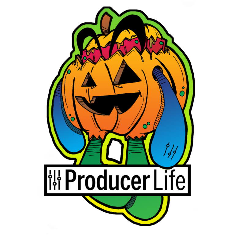 EDM Sample Packs, Sound Loops & VST reviews 22 "Pumpkin Jazzy" Sticker