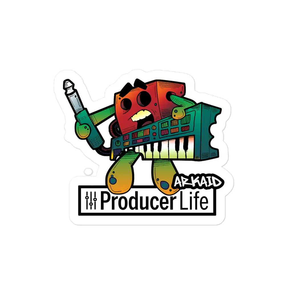 EDM Sample Packs, Sound Loops & VST reviews 20 "Arkaid" Bubble-free character stickers