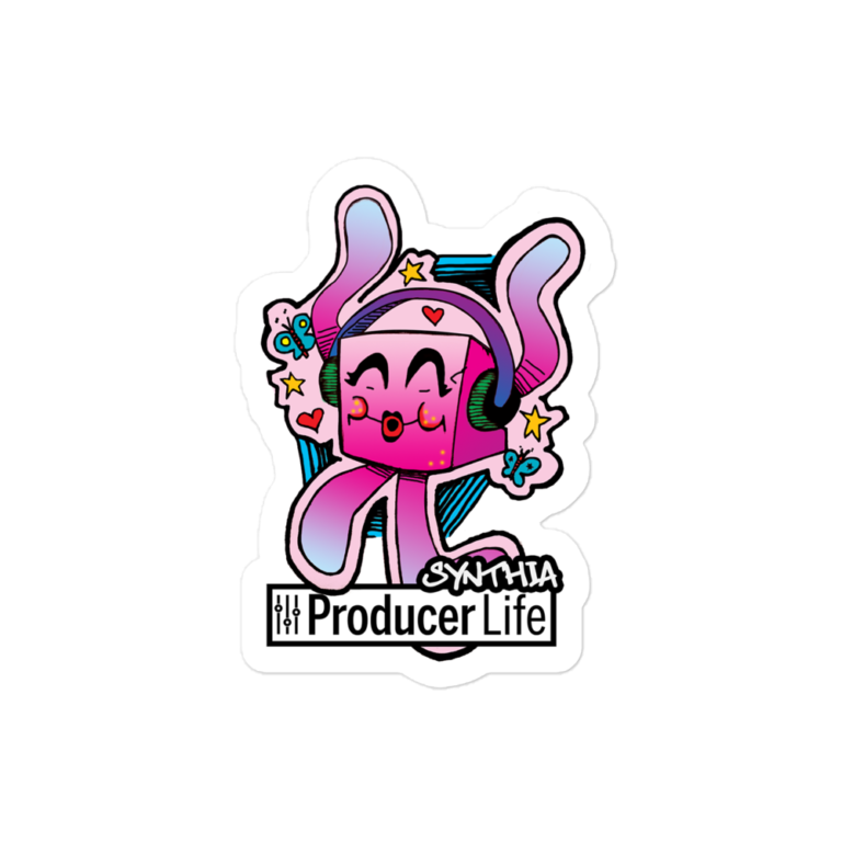 EDM Sample Packs, Sound Loops & VST reviews 21 "Synthia" Bubble-free character stickers