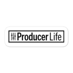 EDM Sample Packs & Merchandise 12 Producer Life Boxed Logo Kiss-cut vinyl decals