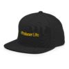 classic-snapback-black-left-front-6acba2a07c260.webp Producer Life Gold Logo Snapback Hat