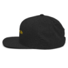 classic-snapback-black-left-side-6acba2a07b50f.webp Producer Life Gold Logo Snapback Hat