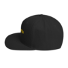 classic-snapback-black-left-side-6acc18dcef455.webp Producer Life Gold Logo Snapback Hat