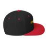 classic-snapback-black-red-right-side-6acc1825526d1.webp Producer Life Gold Logo Snapback Hat