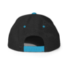 classic-snapback-black-teal-back-6acba2a07b182.webp Producer Life Gold Logo Snapback Hat