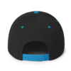 classic-snapback-black-teal-back-6acc18dcefdf7.webp Producer Life Gold Logo Snapback Hat