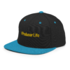 classic-snapback-black-teal-left-front-6acba2a07c2c4.webp Producer Life Gold Logo Snapback Hat