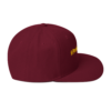 classic-snapback-maroon-right-side-6acc18255319d.webp Producer Life Gold Logo Snapback Hat