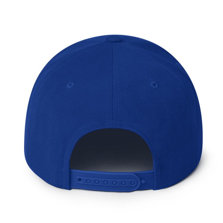 classic-snapback-royal-blue-back-6acc18dcf09e9.webp Producer Life Gold Logo Snapback Hat