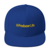 classic-snapback-royal-blue-front-6acc18dcf07ac.webp Producer Life Gold Logo Snapback Hat