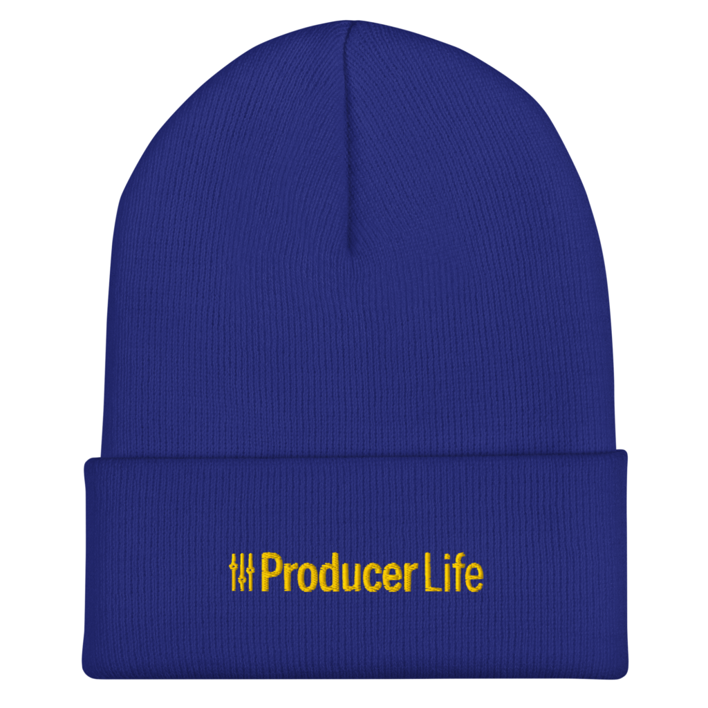 EDM Sample Packs, Sound Loops & VST reviews 14 Producer Life Gold Logo Cuffed Beanie