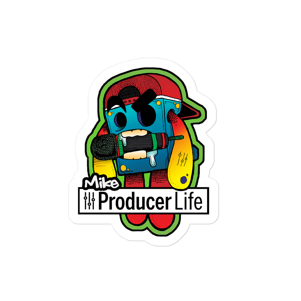 EDM Sample Packs, Sound Loops & VST reviews 32 “Mike” Bubble-free character stickers