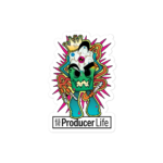 EDM Sample Packs & Merchandise 6 "King Eye" Bubble-free character stickers