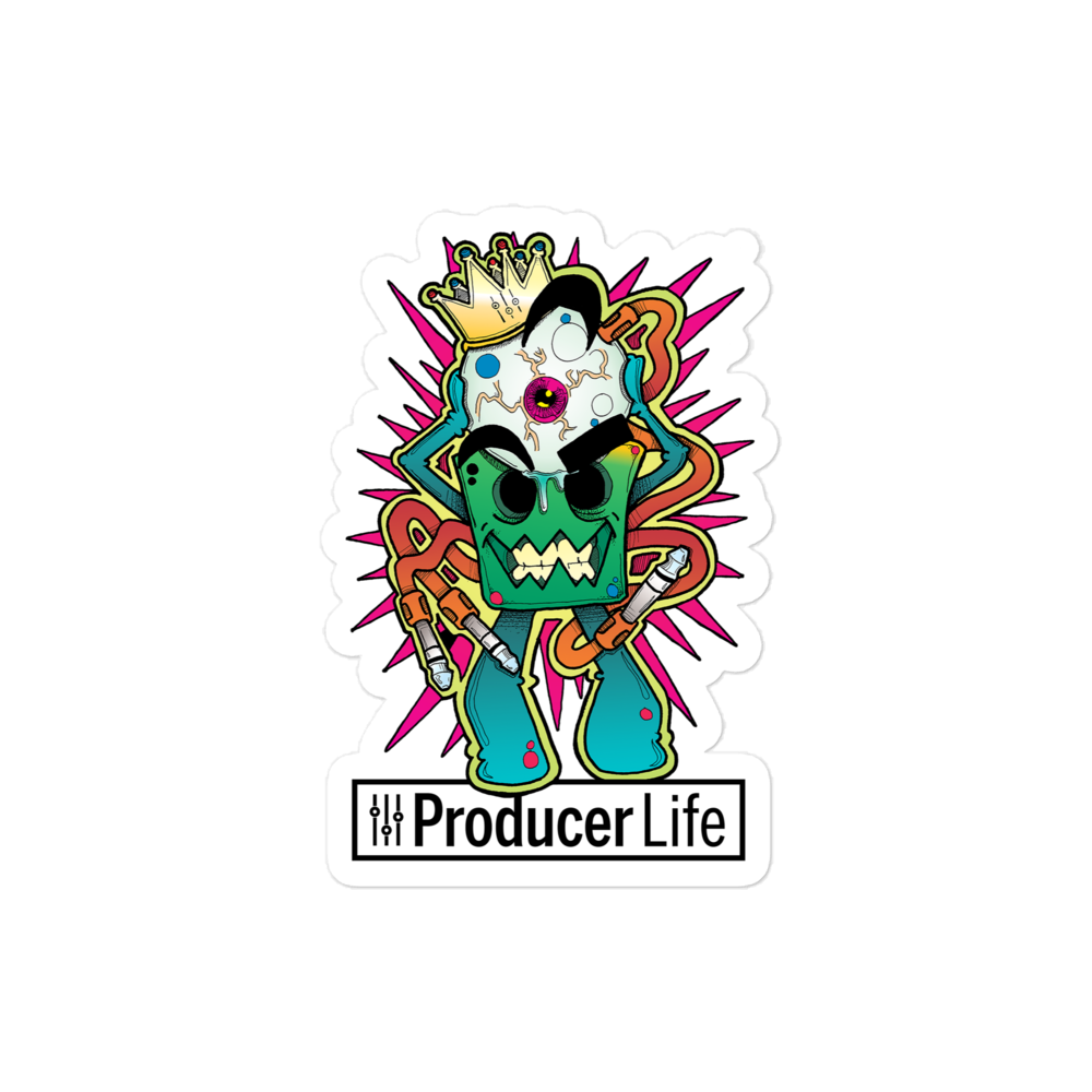 EDM Sample Packs, Sound Loops & VST reviews 24 "King Eye" Bubble-free character stickers