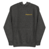 unisex-premium-pullover-hoodie-charcoal-heather-front-6acad82342621.webp Producer Life Gold Logo Unisex Premium Pullover Hoodie