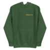 unisex-premium-pullover-hoodie-forest-green-front-6acad8234d46c.webp Producer Life Gold Logo Unisex Premium Pullover Hoodie