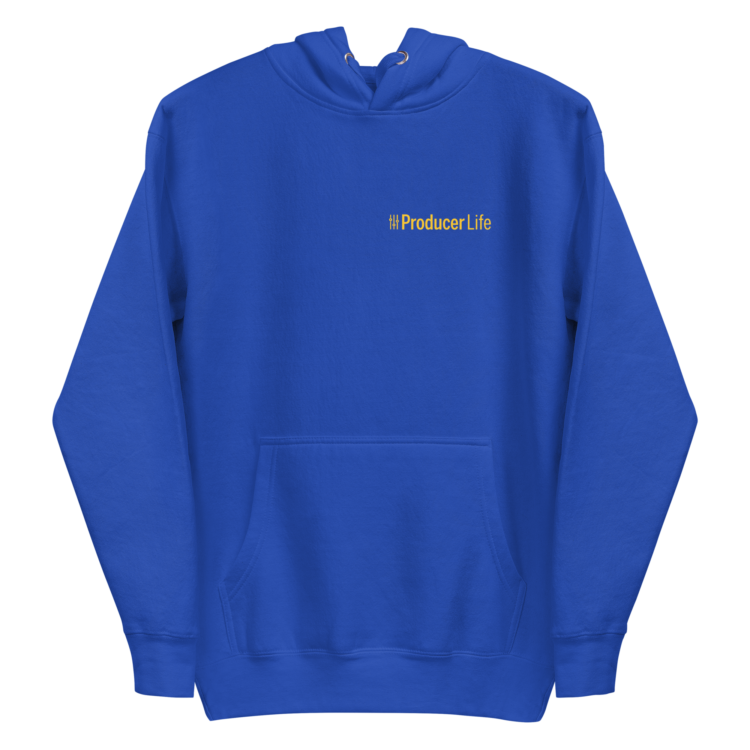 unisex-premium-pullover-hoodie-team-royal-front-6acad82345539.webp Producer Life Gold Logo Unisex Premium Pullover Hoodie