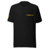 unisex-staple-t-shirt-black-front-6acb879fc53e0.webp Producer Life Gold Logo Unisex Staple T-Shirt | Bella