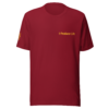 unisex-staple-t-shirt-cardinal-front-6acb879fc7fe3.webp Producer Life Gold Logo Unisex Staple T-Shirt | Bella