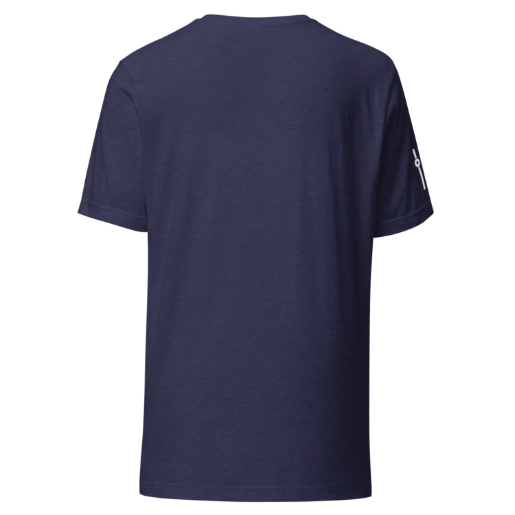 unisex-staple-t-shirt-heather-midnight-navy-back-6acbf6da6b280.webp "King Eye" Unisex Staple T-Shirt | Bella