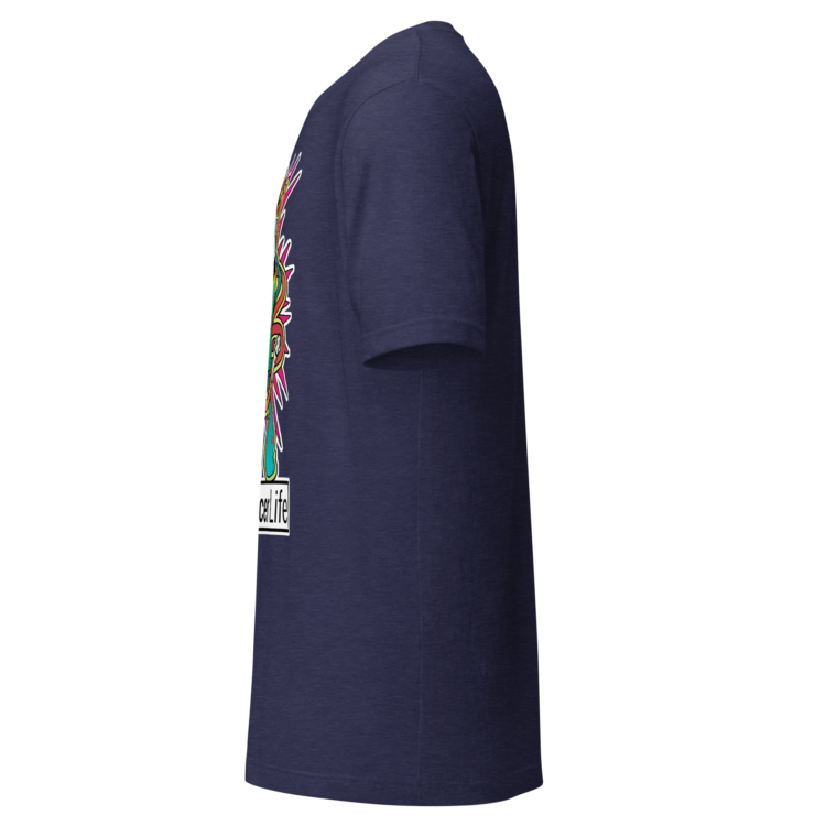 unisex-staple-t-shirt-heather-midnight-navy-left-6acbf6da6b8ee.webp "King Eye" Unisex Staple T-Shirt | Bella