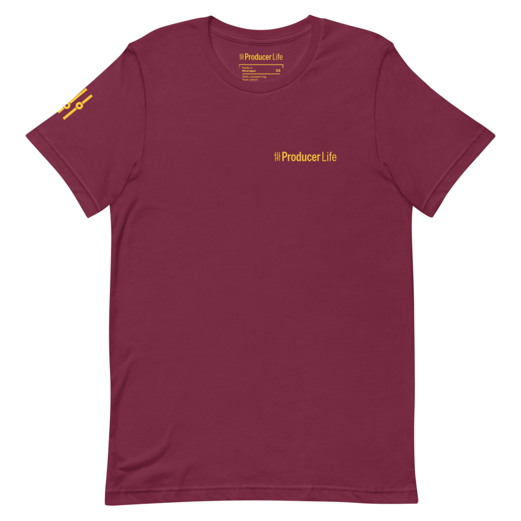 EDM Sample Packs, Sound Loops & VST reviews 14 Gold Label Producer Life Unisex Tee