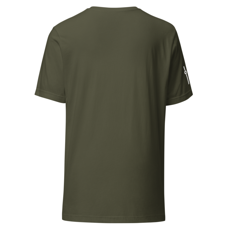 unisex-staple-t-shirt-military-green-back-6acbf6da6b30e.webp "King Eye" Unisex Staple T-Shirt | Bella