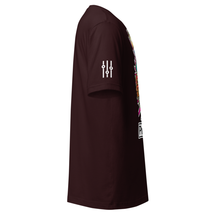 unisex-staple-t-shirt-oxblood-black-right-6acbf6da6c08b.webp "King Eye" Unisex Staple T-Shirt | Bella