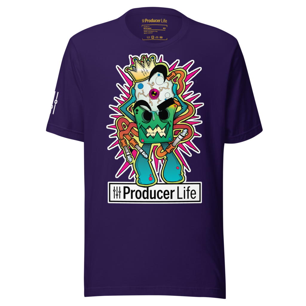 EDM Sample Packs, Sound Loops & VST reviews 13 "King Eye" Unisex Staple T-Shirt | Bella