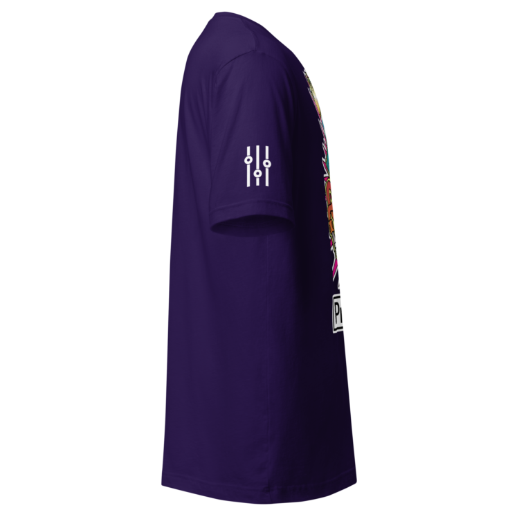 unisex-staple-t-shirt-team-purple-right-6acbf6da6c112.webp "King Eye" Unisex Staple T-Shirt | Bella