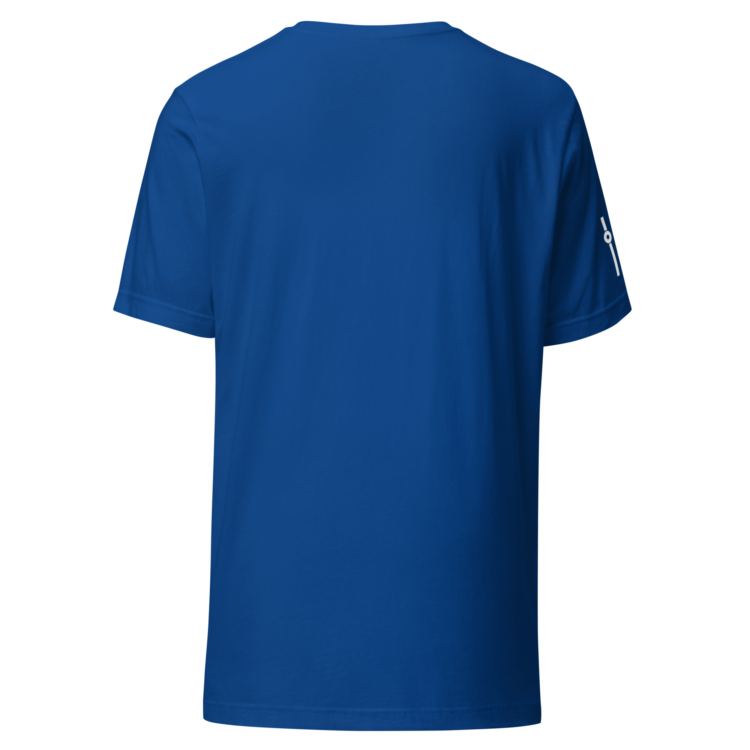 unisex-staple-t-shirt-true-royal-back-6acbf6da6b3d8.webp "King Eye" Unisex Staple T-Shirt | Bella