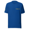 unisex-staple-t-shirt-true-royal-front-6acb879fcb7bb.webp Producer Life Gold Logo Unisex Staple T-Shirt | Bella