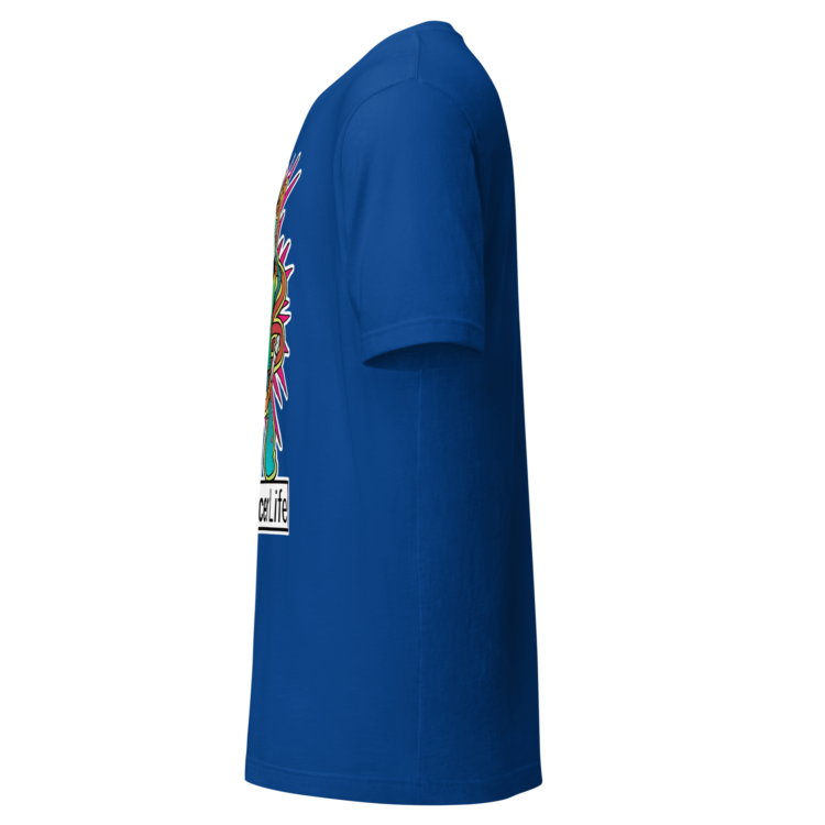 unisex-staple-t-shirt-true-royal-left-6acbf6da6ba50.webp "King Eye" Unisex Staple T-Shirt | Bella